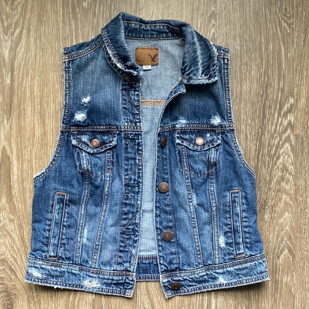 AE Denim Vest